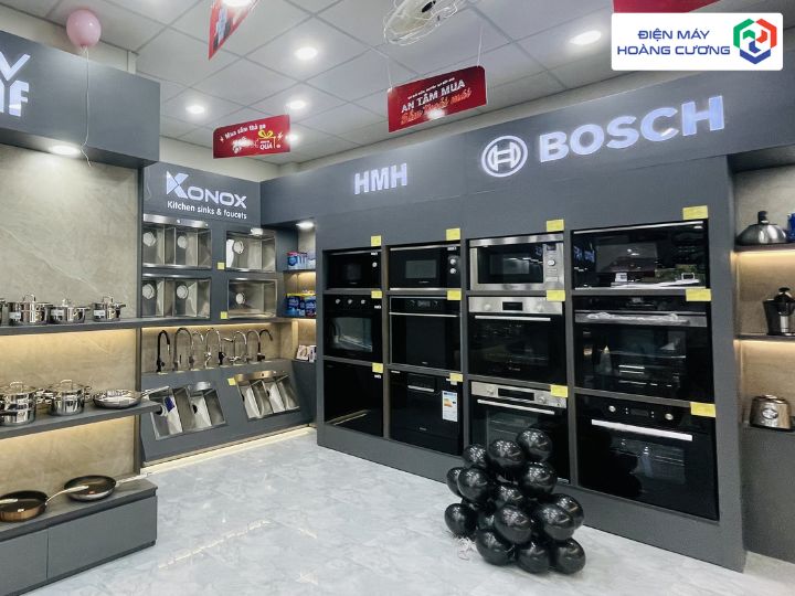 Showroom Bosch điện máy Hoàng Cương Hải Phòng
