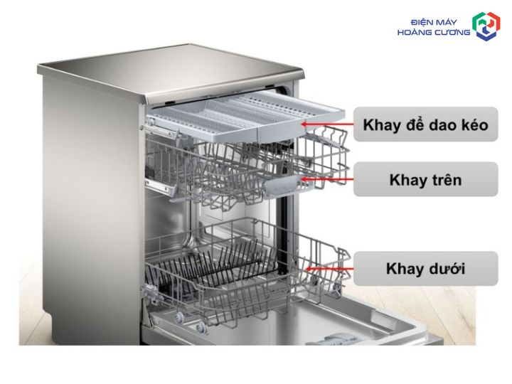Sức chứa máy rửa bát Bosch