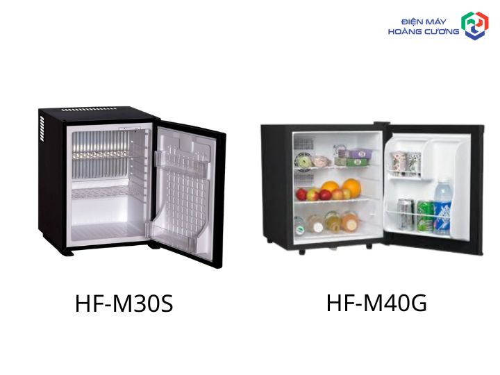 tủ lạnh mini Hafele HF-M30S và HF-M40G