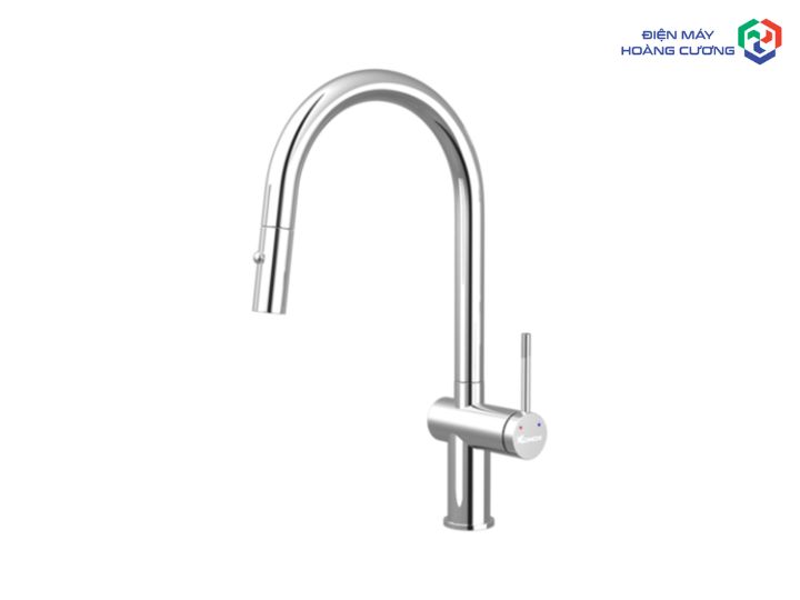 Địa Chỉ Mua Vòi Rửa Bát Dây Rút Konox Uy Tín Tại Quảng Ninh & 8 Mã Hot Nhất 2026 4 Vòi Konox Comfor Chrome