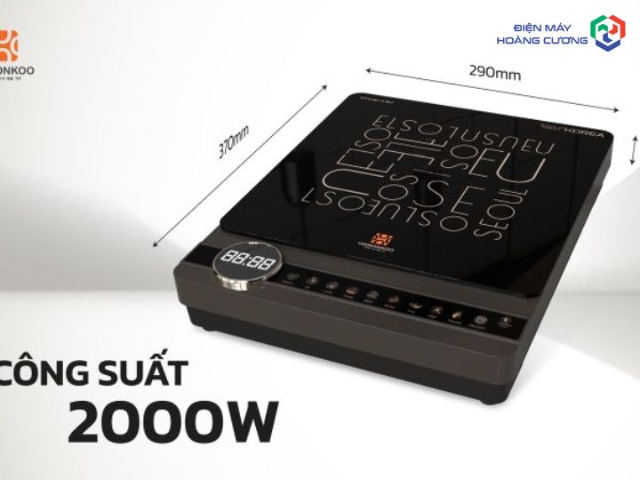Bếp từ Hawonkoo SEOUL-CEH-114 công suất mạnh mẽ
