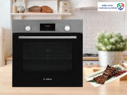 lò nướng Bosch trong gian bếp