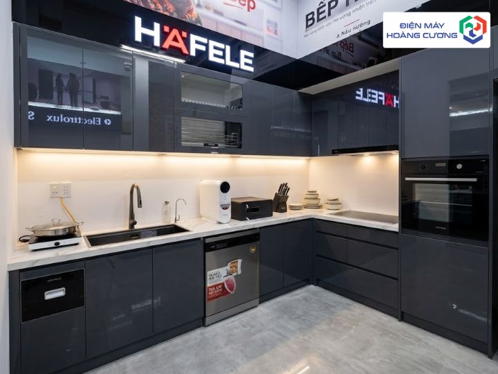 showroom lò nướng Hafele Hà Nội