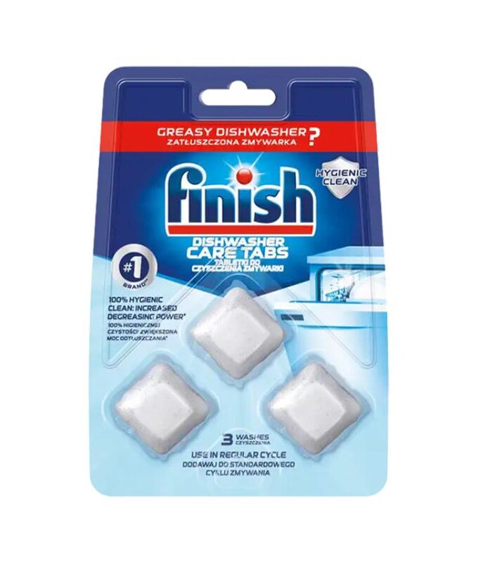 Vỉ 3 viên vệ sinh máy rửa bát Finish