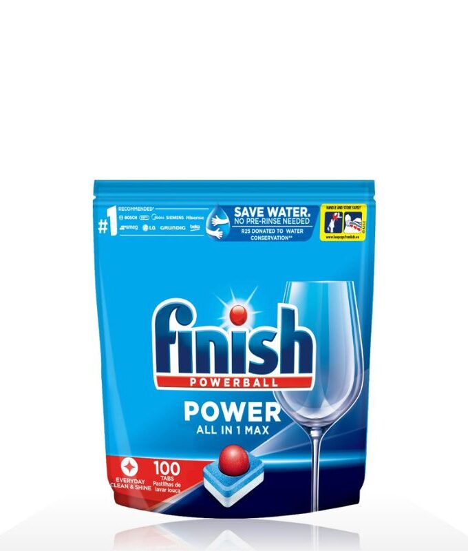 Viên rửa bát Finish Power All In One 100 viên