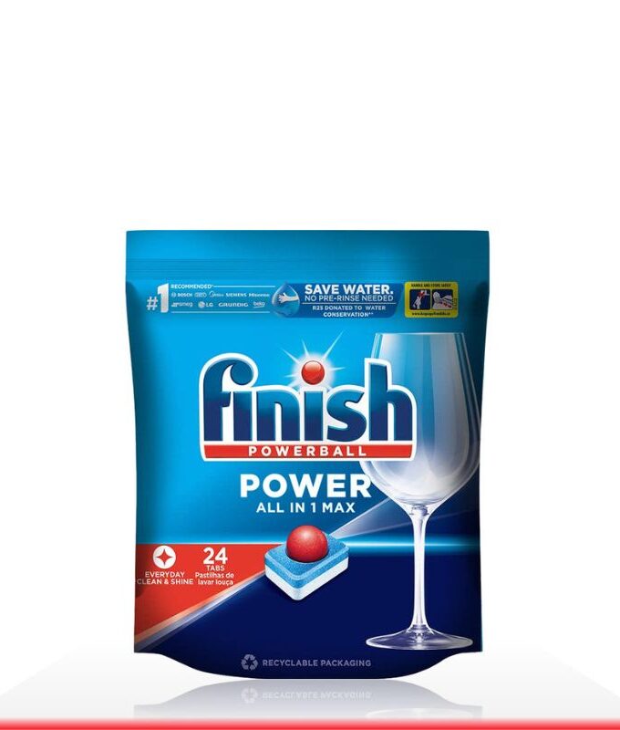 Viên rửa bát Finish Power All In One 24 viên