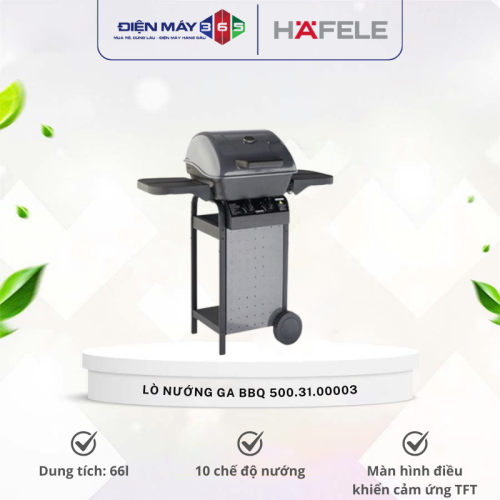 Lò nướng ga Hafele BBQ 2 vùng nướng 500.31.00003