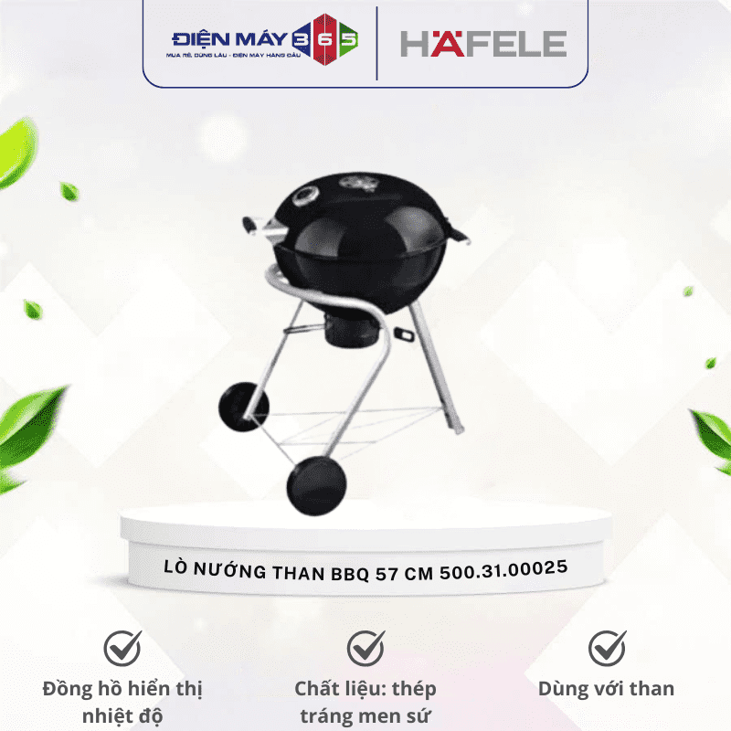Lò nướng than Hafele BBQ 57 CM 500.31.00025 3 Lò nướng than Hafele BBQ 57 CM 500.31.00025