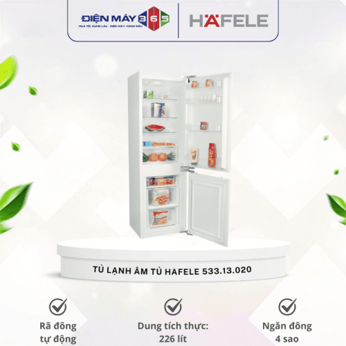 Tủ lạnh âm tủ Hafele 533.13.020