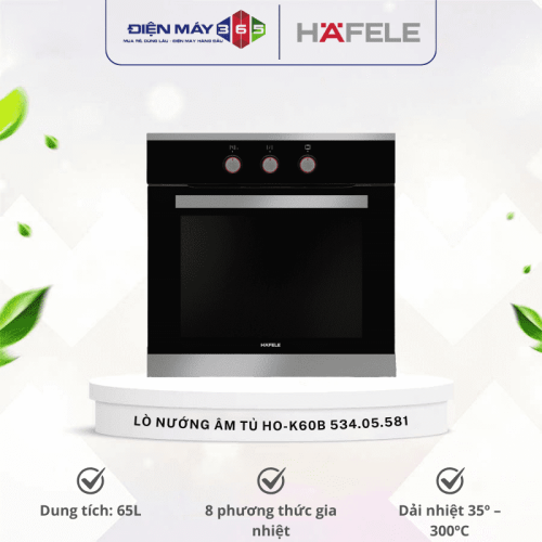 Lò nướng âm tủ Hafele HO-K60B 534.05.581