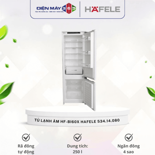 Tủ lạnh âm HF-BI60X Hafele 534.14.080