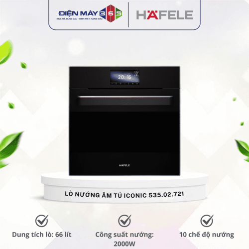 Lò nướng âm tủ ICONIC Hafele 535.02.721