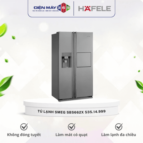 Tủ lạnh Smeg SBS662X Hafele 535.14.999