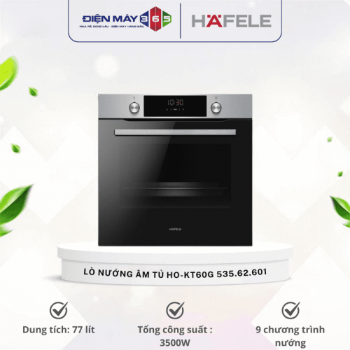 Lò nướng âm tủ Hafele HO-KT60G 535.62.601