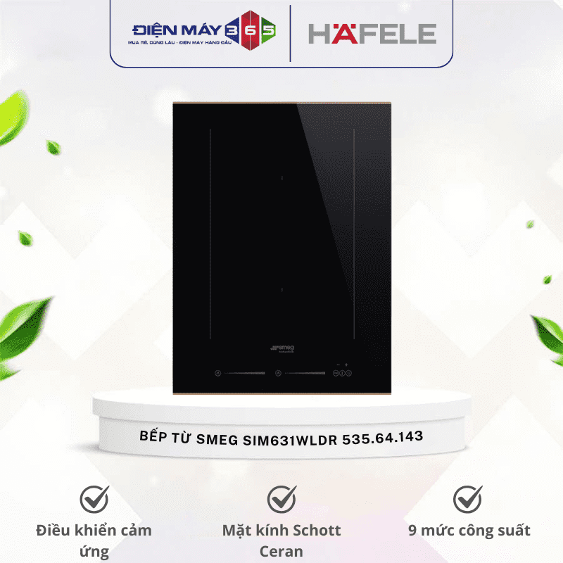 Bếp từ Hafele Smeg SIM631WLDR 535.64.143 3 Bếp từ Hafele Smeg SIM631WLDR 535.64.143
