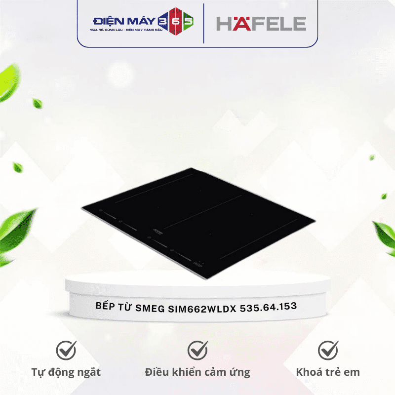 Bếp từ Smeg SIM662WLDX 535.64.153 3 Bếp từ Smeg SIM662WLDX 535.64.153