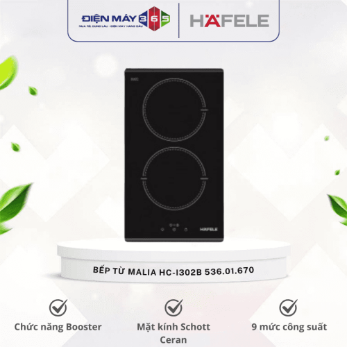 Bếp từ Hafele MALIA HC-I302B 536.01.670