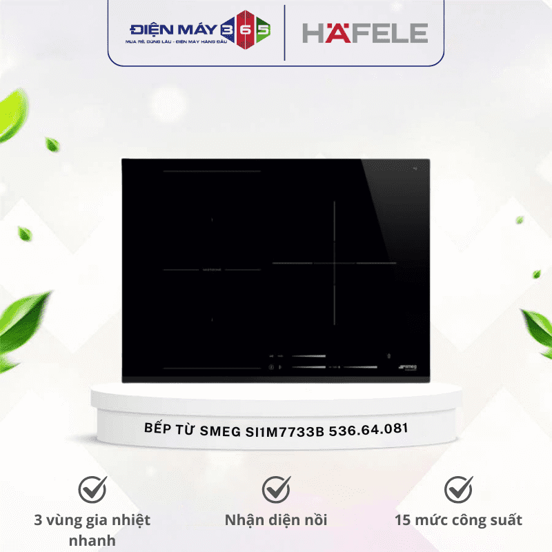 Bếp từ Hafele Smeg SI1M7733B 536.64.081 3 Bếp từ Hafele Smeg SI1M7733B 536.64.081