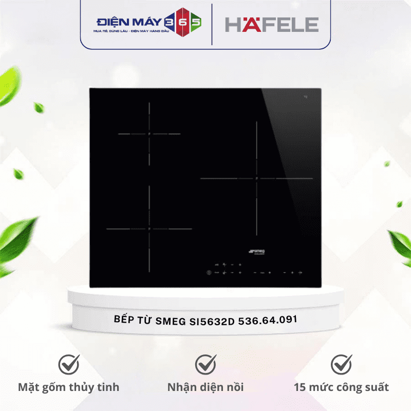 Bếp từ Hafele Smeg SI5632D 536.64.091 3 Bếp từ Hafele Smeg SI5632D 536.64.091