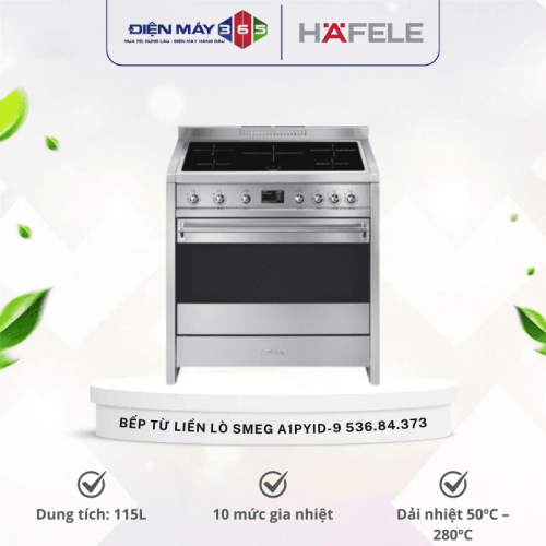Bếp từ liền lò Hafele Smeg A1PYID-9 536.84.373