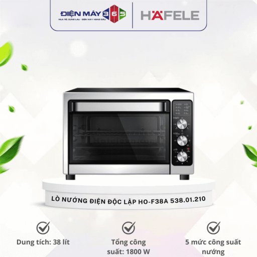 Lò nướng điện độc lập Hafele HO-F38A 538.01.210 4 538 optimized.01.210