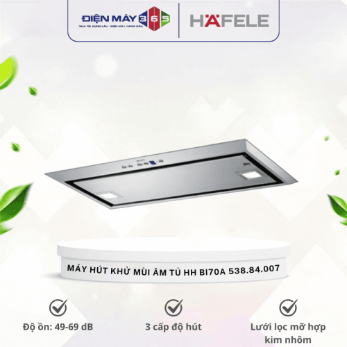 Máy hút khử mùi âm tủ Hafele HH BI70A 538.84.007