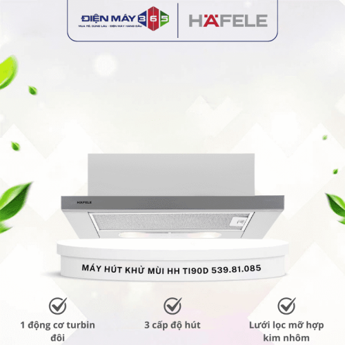 Máy hút khử mùi âm tủ dạng kéo Hafele HH TI90D 539.81.085