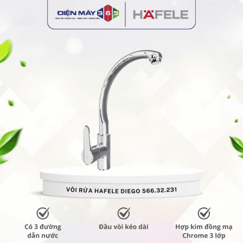 Vòi rửa Hafele Diego 566.32.231