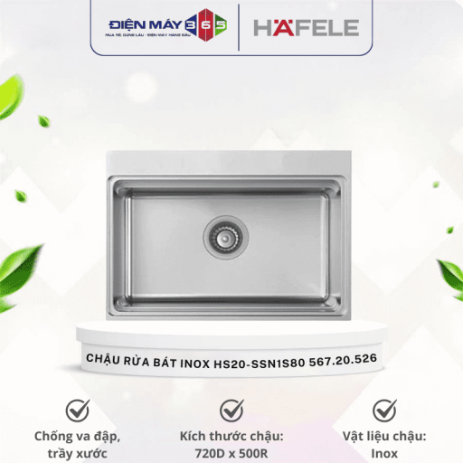 Chậu rửa bát inox Hafele HS20-SSN1S80 567.20.526 4 567 optimized.20.526
