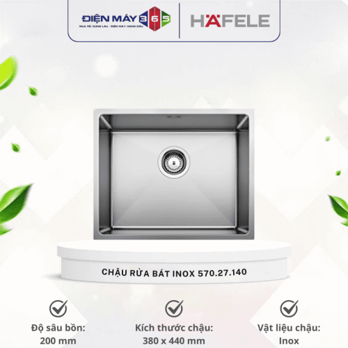 Chậu rửa bát inox Hafele Blanco - QUATRUS R15 340-IU 570.27.140
