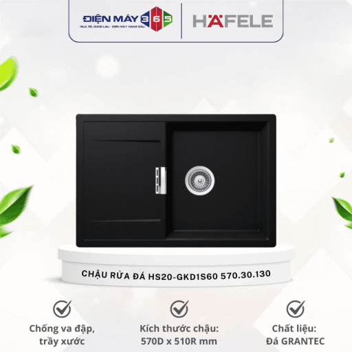 Chậu rửa bát đá Hafele HS20-GKD1S60 570.30.130 4 570 optimized.30.130