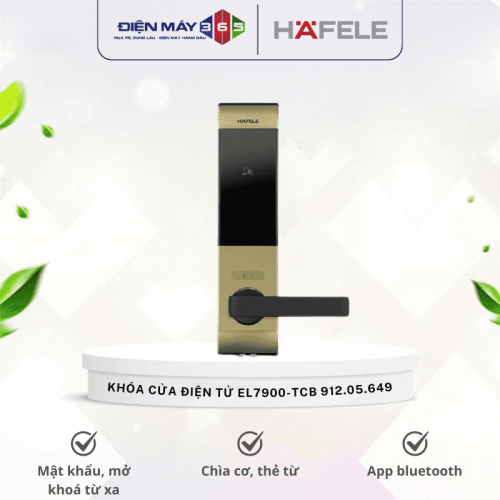Khóa cửa điện tử Hafele EL7900-TCB 912.05.649