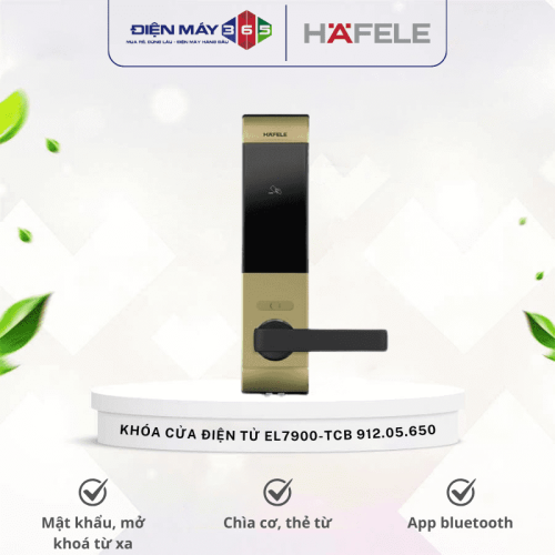 Khóa cửa điện tử Hafele EL7900-TCB 912.05.650