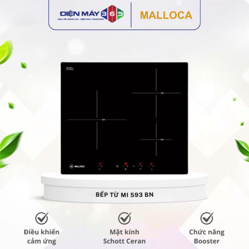 Bếp từ Malloca MI 593 BN