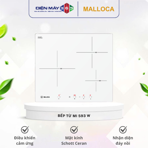 Bếp từ Malloca MI 593 W