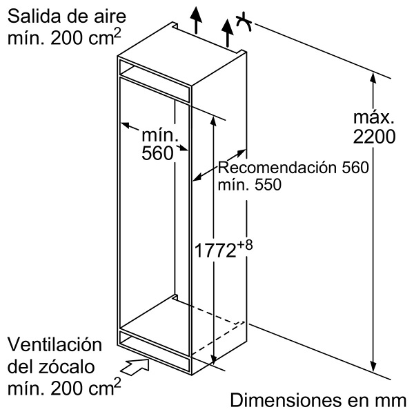 Tủ đông Bosch GIN81AE30 4 Tủ đông Bosch GIN81AE30 - Ảnh 2