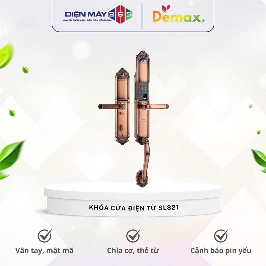 Khóa cửa điện từ Demax SL821 cho đại sảnh - biệt thự 3 Khóa cửa điện từ Demax SL821 cho đại sảnh - biệt thự