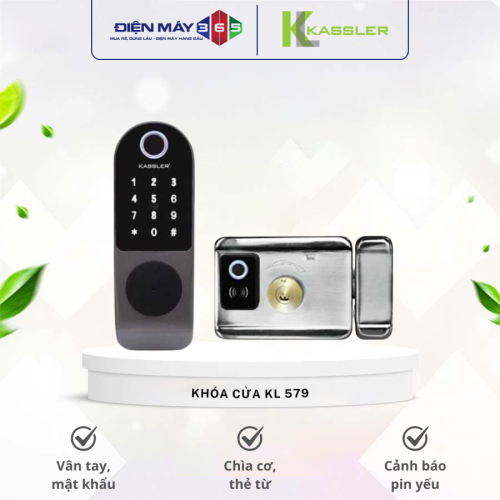 Khóa cửa điện tử Kassler KL 579