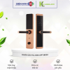 Khóa cửa vân tay Kassler KL-600 App mobi màu đồng 1 Khoa cua van tay Kassler KL 600 App mobi mau dong