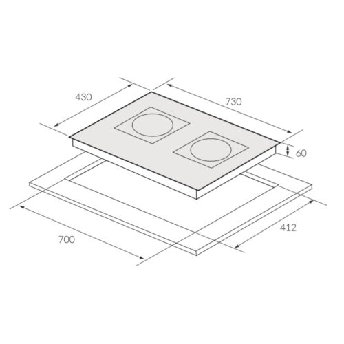 Bếp từ 2 vùng nấu Eurosun EU-T726Pro 8 bep tu 2 vung nau eurosun eu t726pro 1