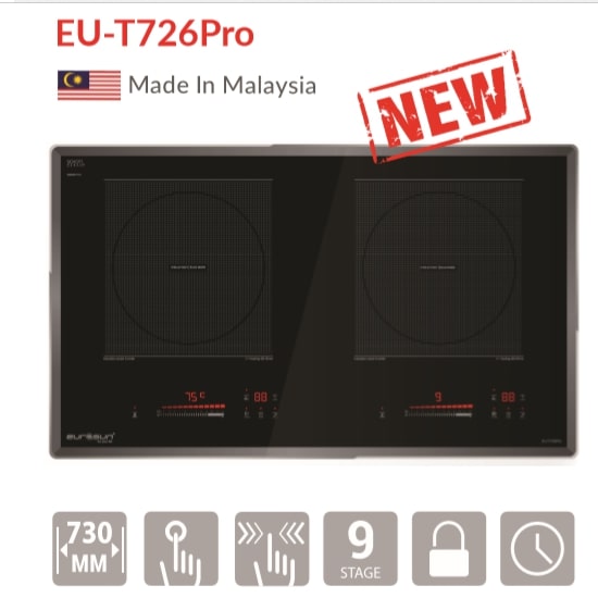 Bếp từ 2 vùng nấu Eurosun EU-T726Pro 3 Bếp từ 2 vùng nấu Eurosun EU-T726Pro