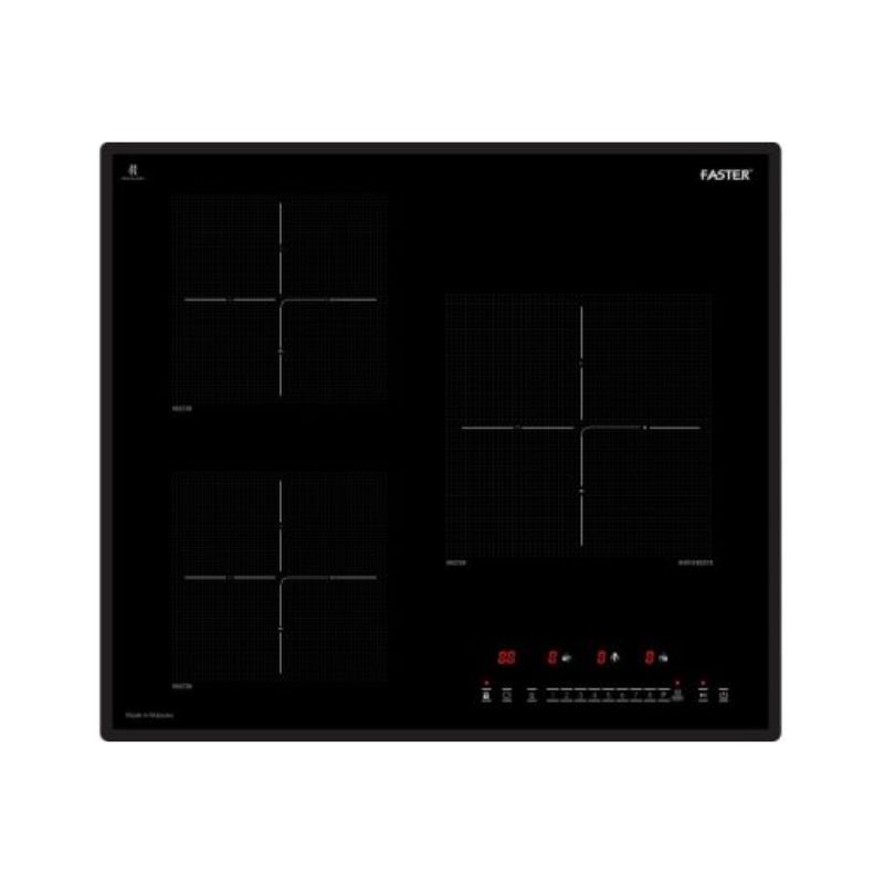 Bếp từ 3 vùng nấu Faster FS 613SI 3 Bếp từ 3 vùng nấu Faster FS613SI