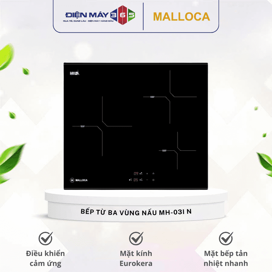 Bếp từ Malloca MH-03I N 3 Bếp từ Malloca MH-03I N