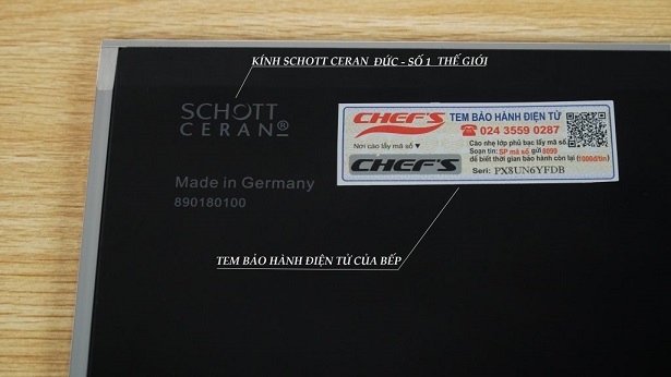 Bếp từ đôi Chefs EH-DIH890N 5 Bếp từ đôi Chefs EH-DIH890N - Ảnh 3
