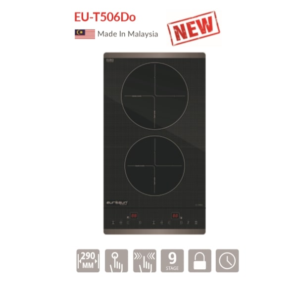 Bếp từ domino 2 vùng nấu Eurosun EU-T506Do 3 Bếp từ domino 2 vùng nấu Eurosun EU-T506Do