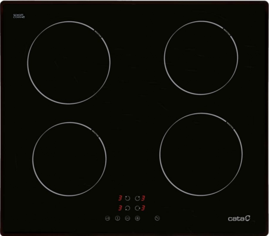Bếp từ 4 vùng nấu Cata I 6004 BK 3 Bếp từ 4 vùng nấu Cata I 6004 BK