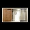 Chậu rửa bát Konox Workstation Sink – Undermount Sink KN8046SU 2 chau rua bat konox kn8046su 1