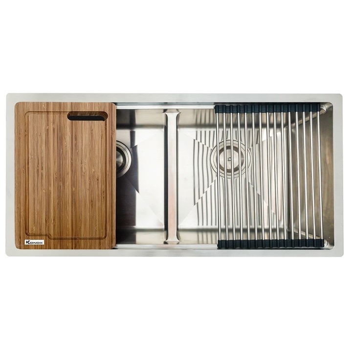 Chậu rửa bát Konox Workstation Sink – Undermount Sink KN8046DUB 3 Chậu rửa bát Konox Workstation Sink – Undermount Sink KN8046DUB