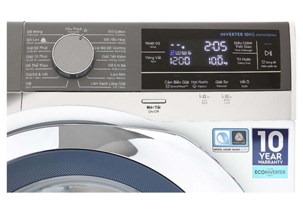 Máy giặt Electrolux EWF1023BEWA 5 Máy giặt Electrolux EWF1023BEWA - Ảnh 3