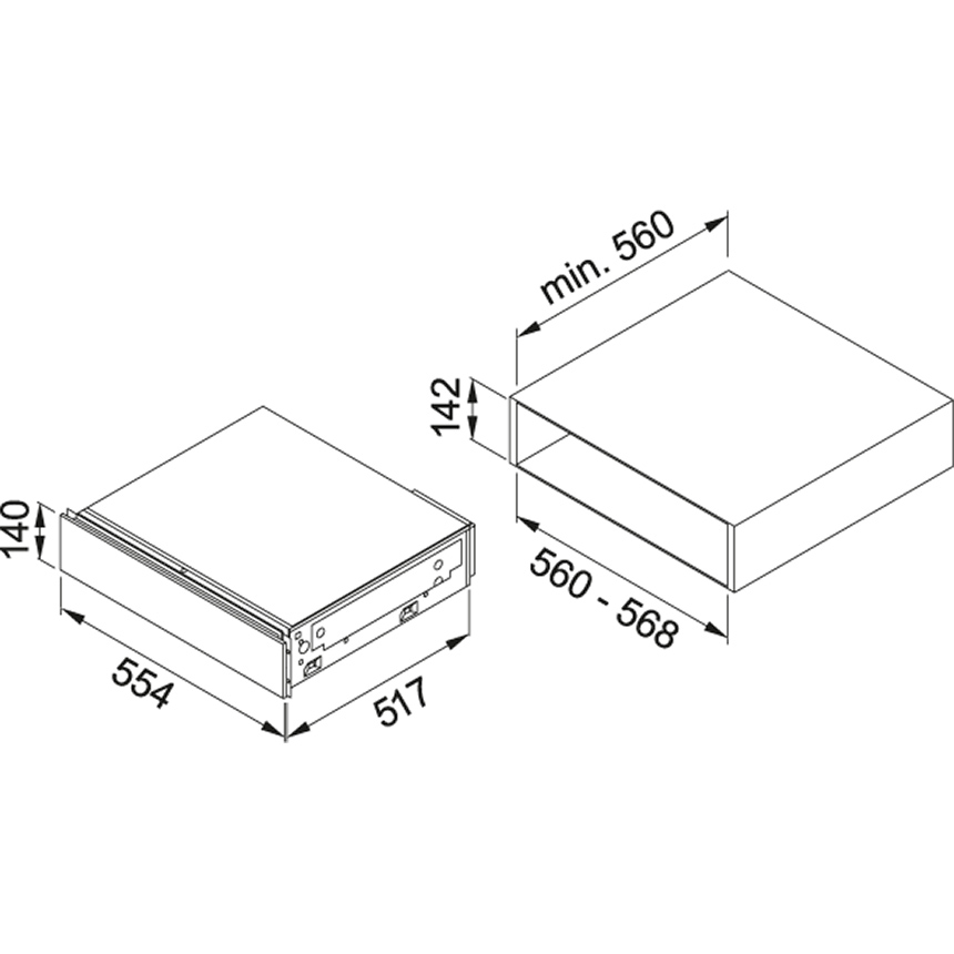 Ngăn giữ nóng Franke FS DRW 14 CH 112.0373.689 3 Ngăn giữ nóng Franke FS DRW 14 CH 112.0373.689 - Ảnh 3